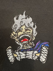 Luffy, Anime Embroidery sweatshirt